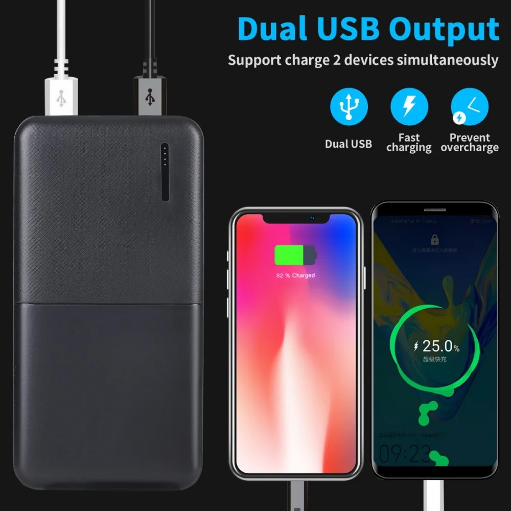 Power Black – 20000mAh High-Capacity Quick Charge Power Bank - 1041