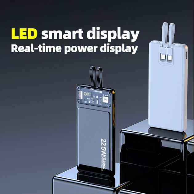 Megafast – 22.5W Superfast Charging Transparent Compact Power Bank