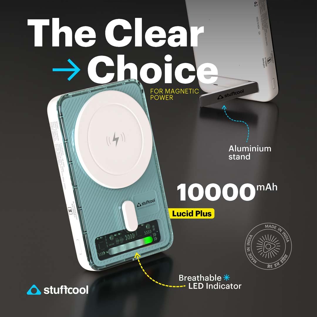 LUCID PLUS – 15W Magnetic Wireless Fast Charger