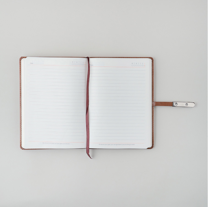 PRESTIGE TAN  NOTEBOOK - 107