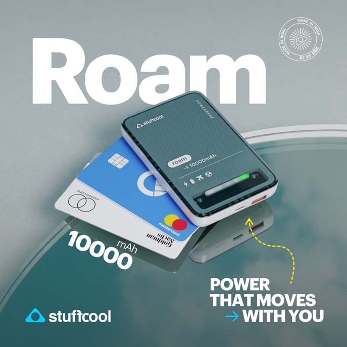 ROAM MINI – Ultra-Compact Travel Powerbank