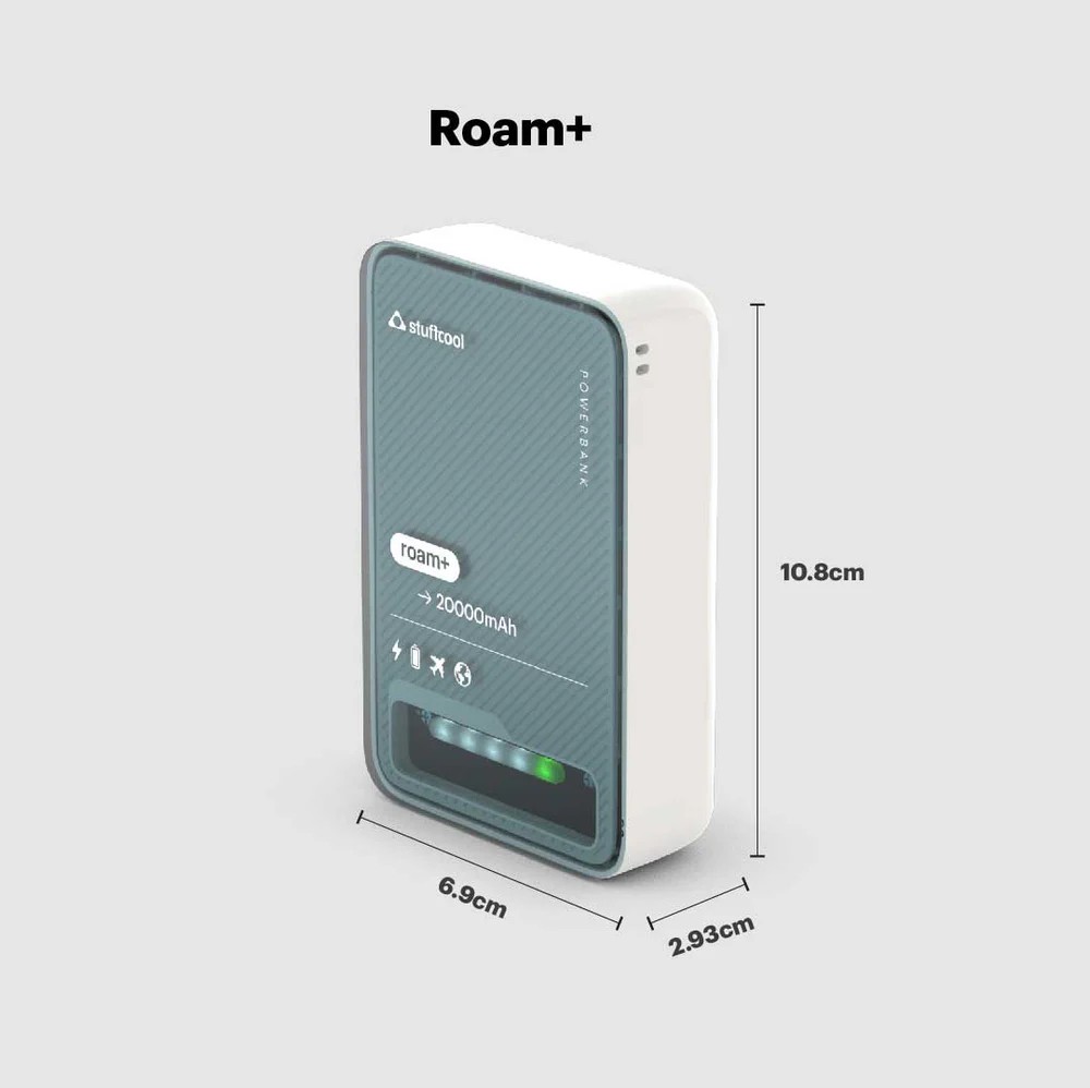 ROAM MINI – Ultra-Compact Travel Powerbank - 1076