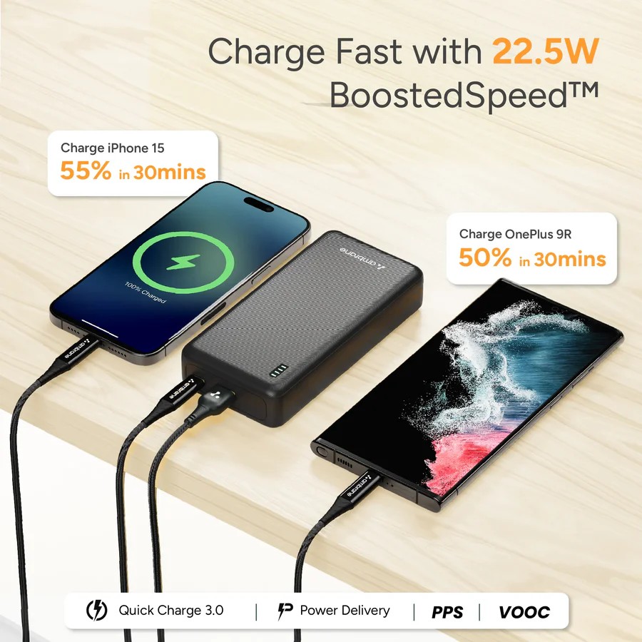 AMBRAINE XTREME POWERBANK 20K - 1118