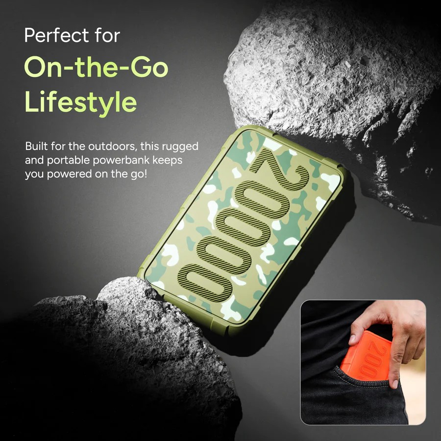 AMBRAINE FORCE POWERBANK 20K - 1127