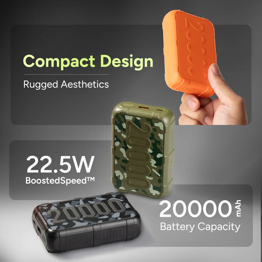 AMBRAINE FORCE POWERBANK 20K - 1129