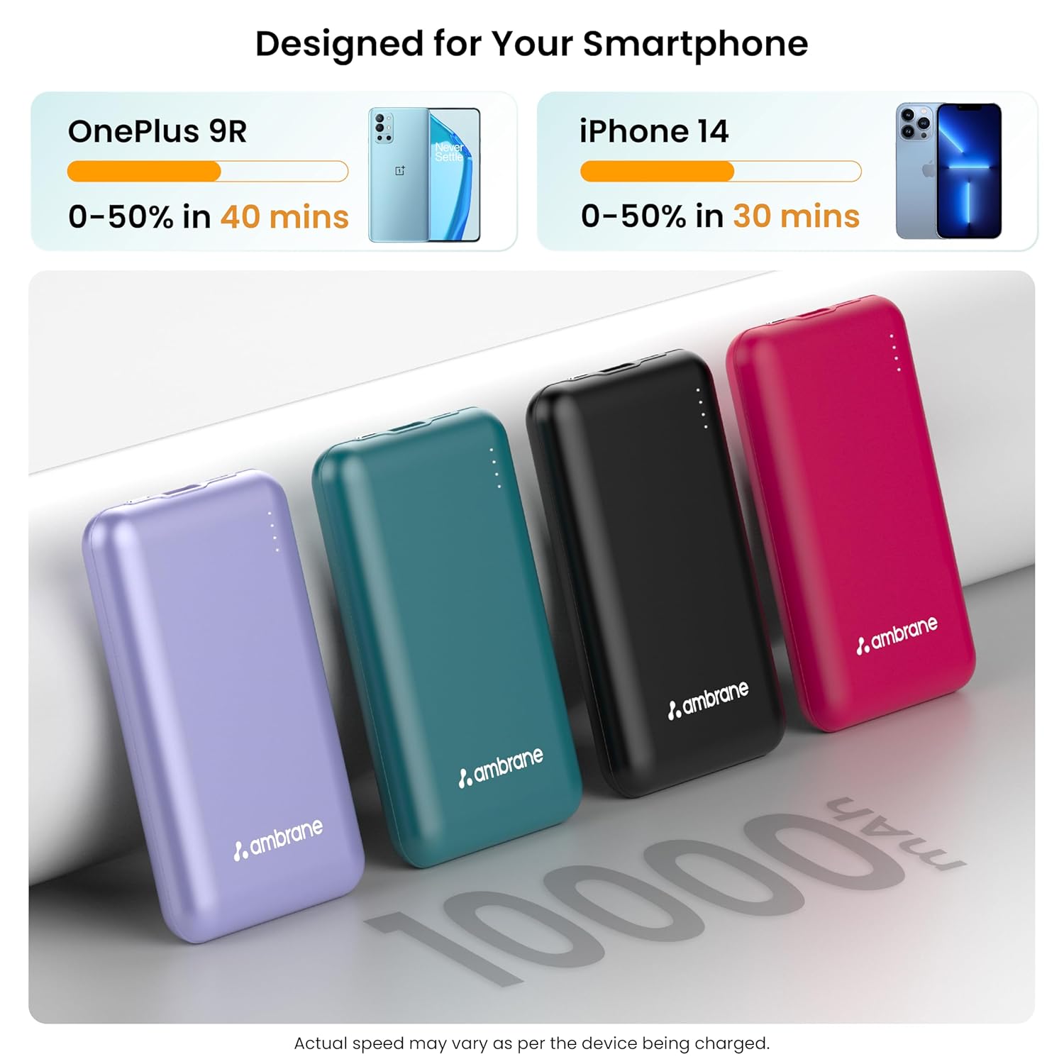 AMBRAINE POCKET POWERBANK 10K - 1136