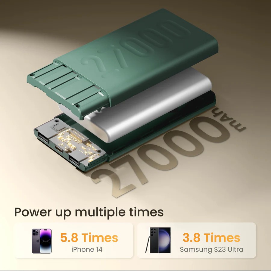 Ambrane Stylo Pro Powerbank 27000mAh - 1179