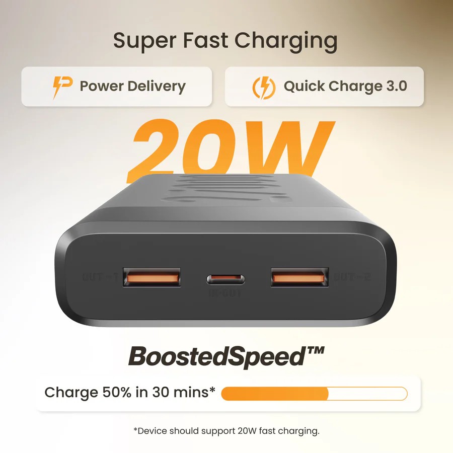 Ambrane Stylo Pro Powerbank 27000mAh - 1180