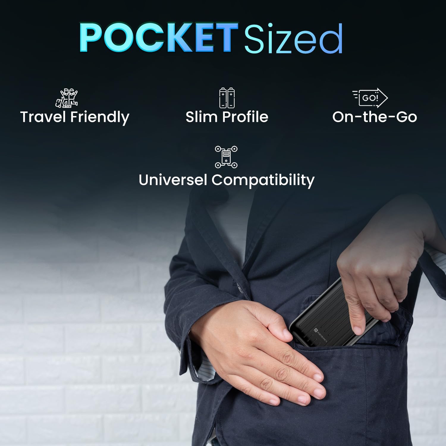 Portronics Zapcell 10K - 1220