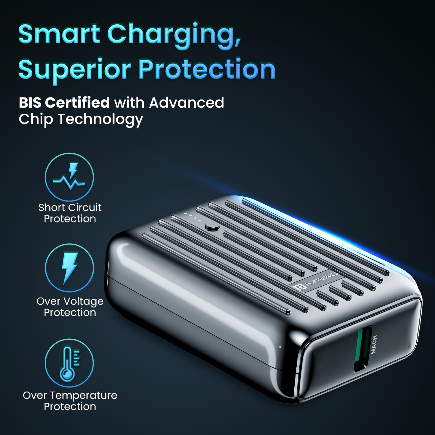 Portronics Zapcell 10K - 1221