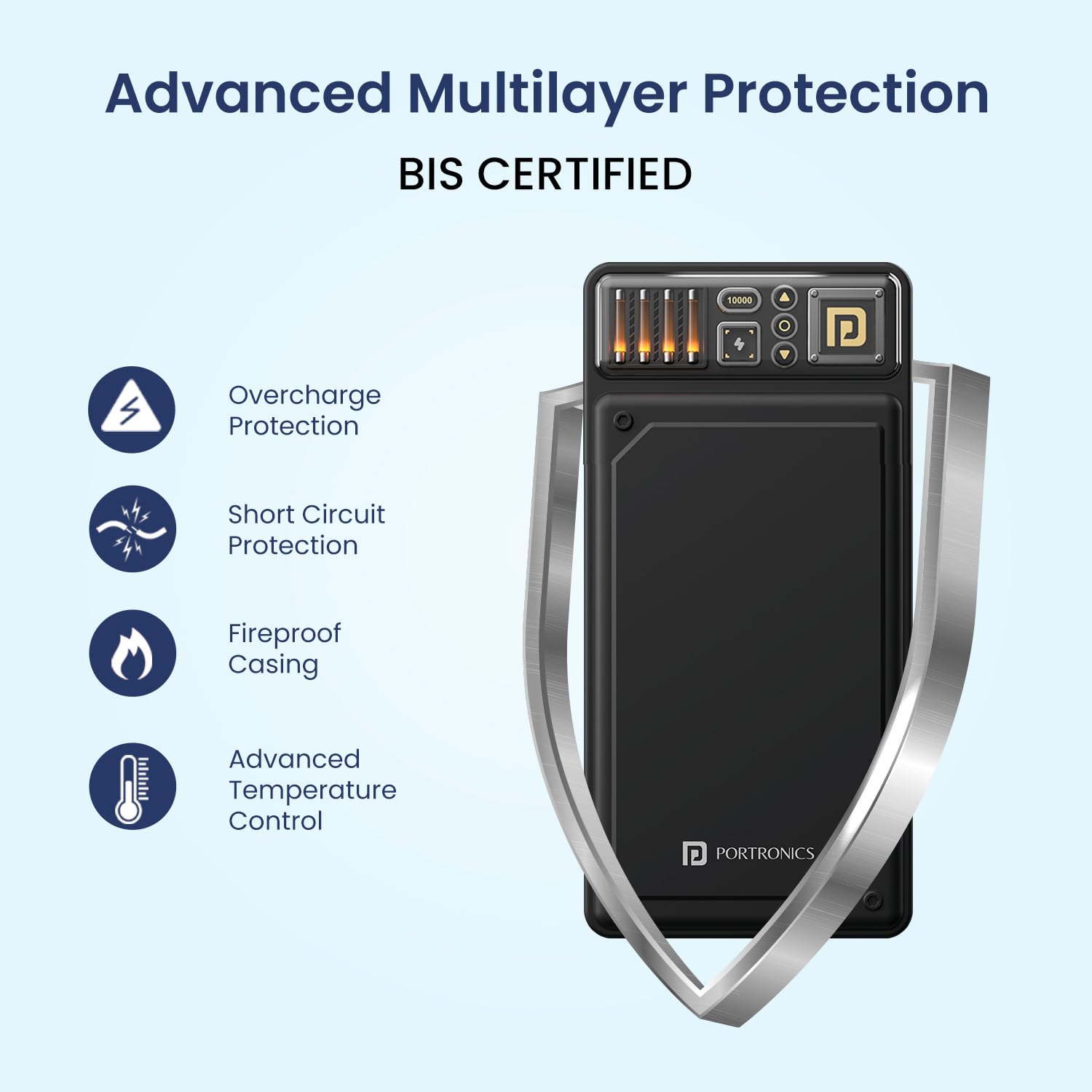 Portronics Luxcell C 10K - 1230