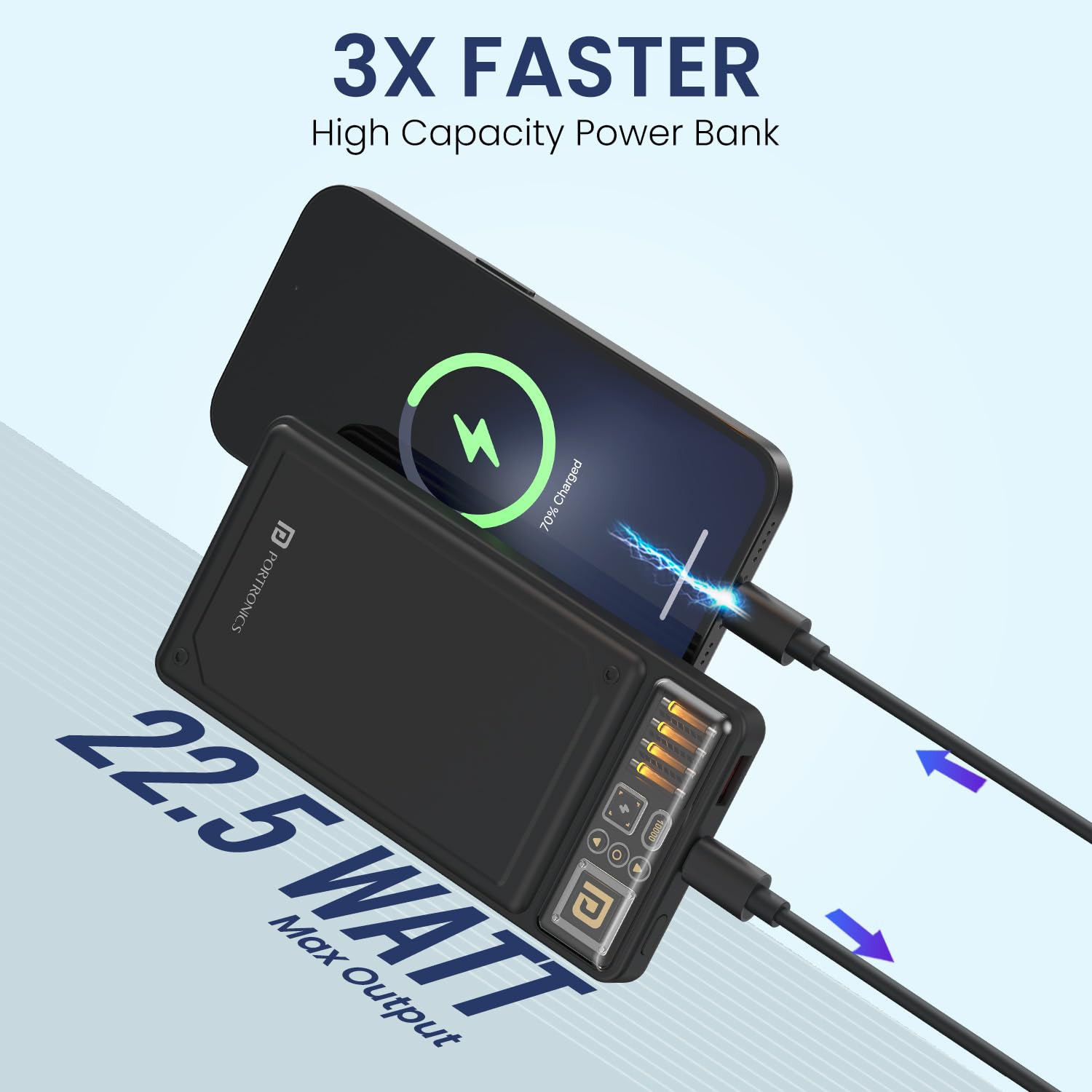 Portronics Luxcell C 10K - 1233