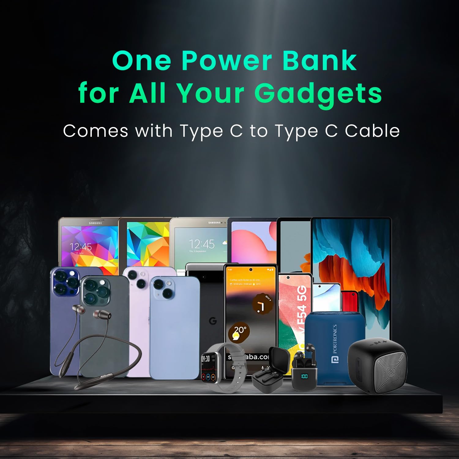 Portronics Luxcell MagClick 10K - 1262