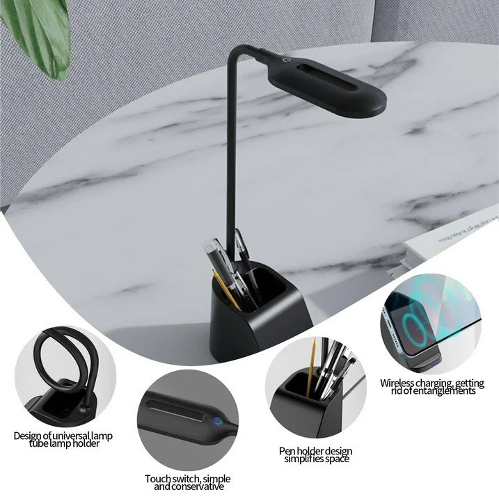 DESK LAMP cum WIRELESS CHARGING - 1290