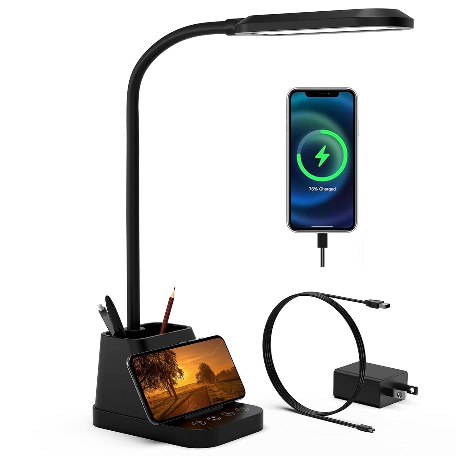 DESK LAMP cum WIRELESS CHARGING - 1294