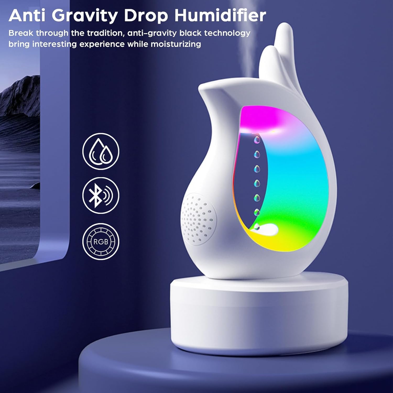 ANTI GRAVITY – HUMIDIFIER & SPEAKER - 1302