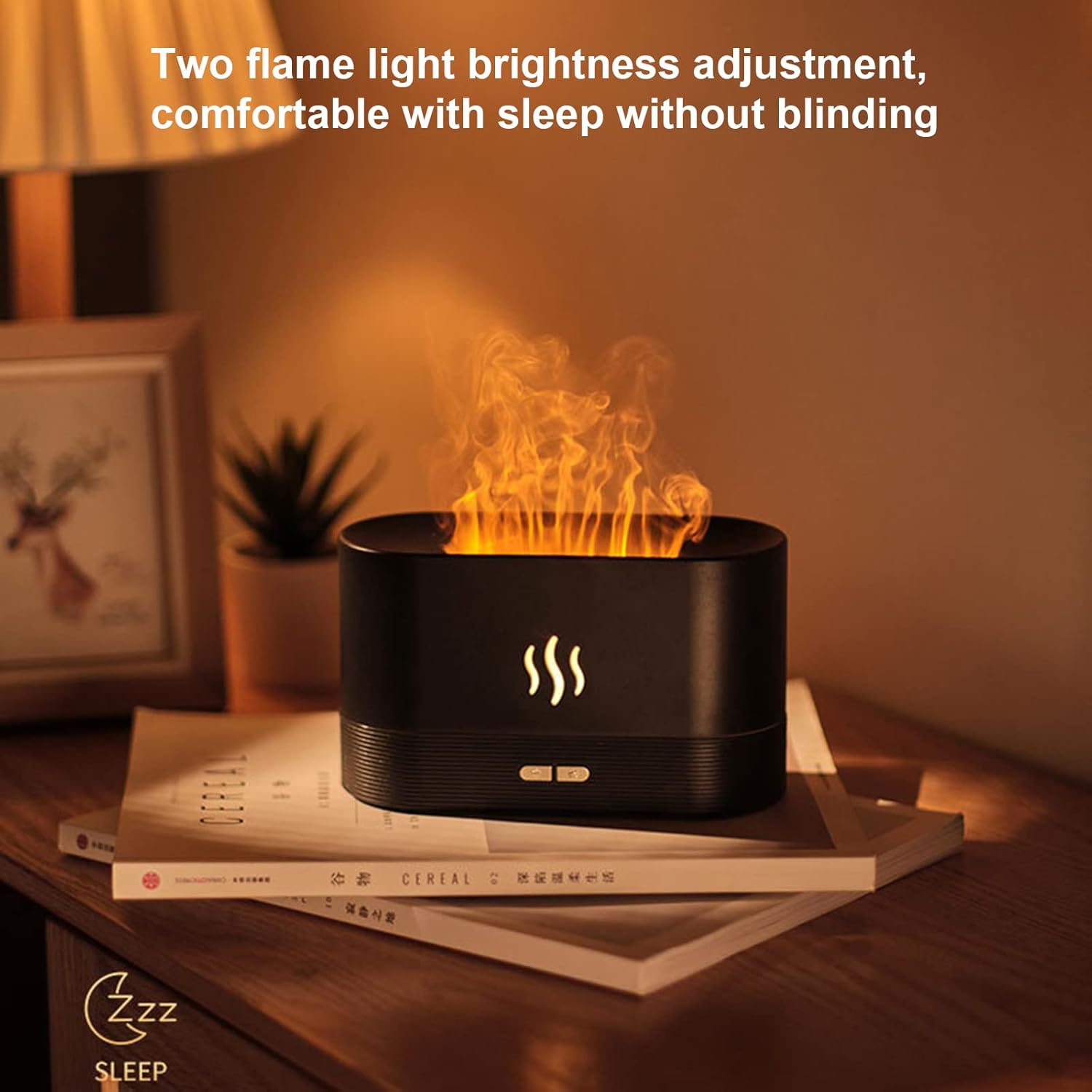 FLAME – Essential Oil Ultrasonic Aroma Diffuser & Humidifier - 1315