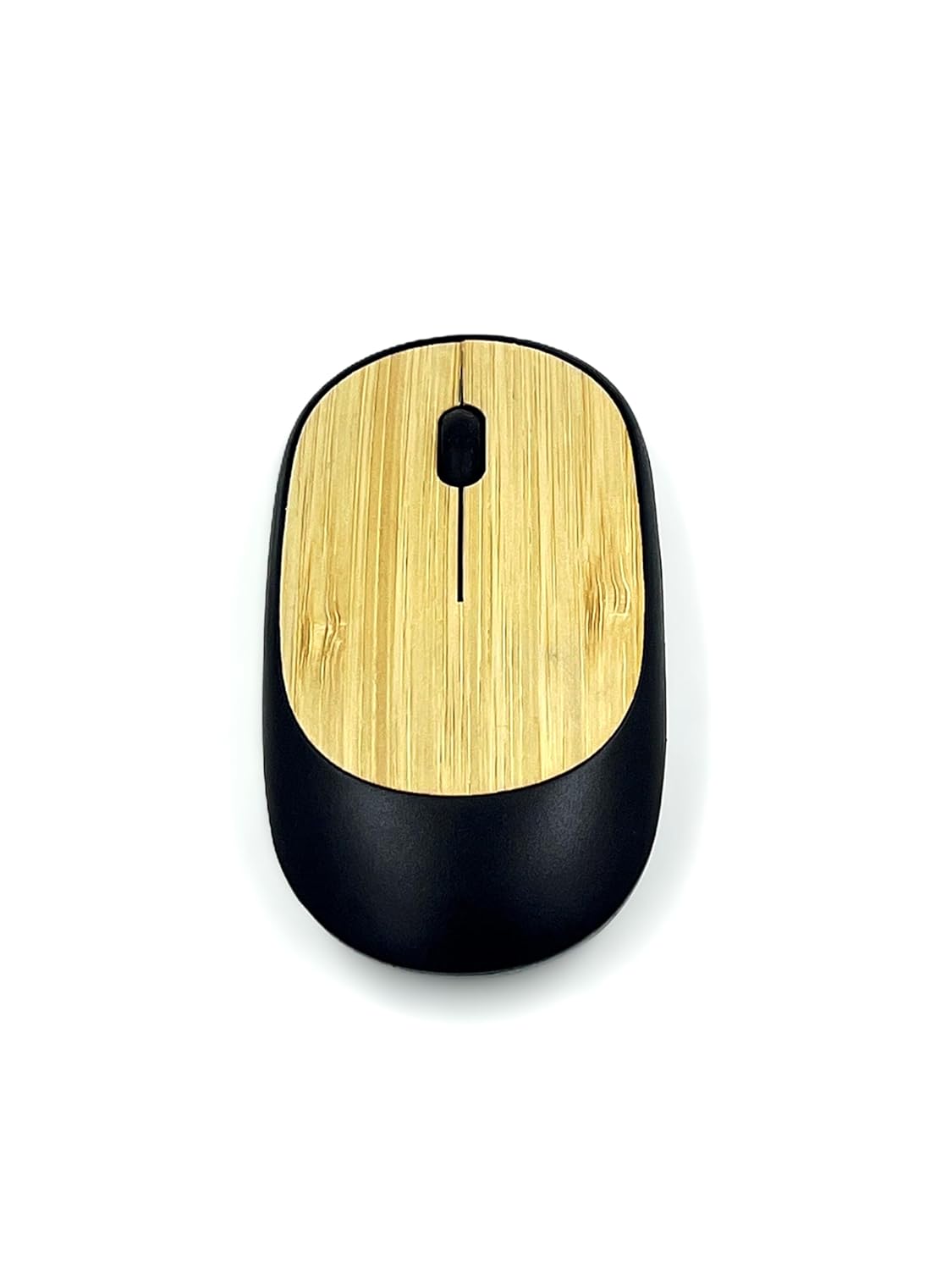 ECO MOUSE – Bamboo Wireless Mouse (Black) - 1337