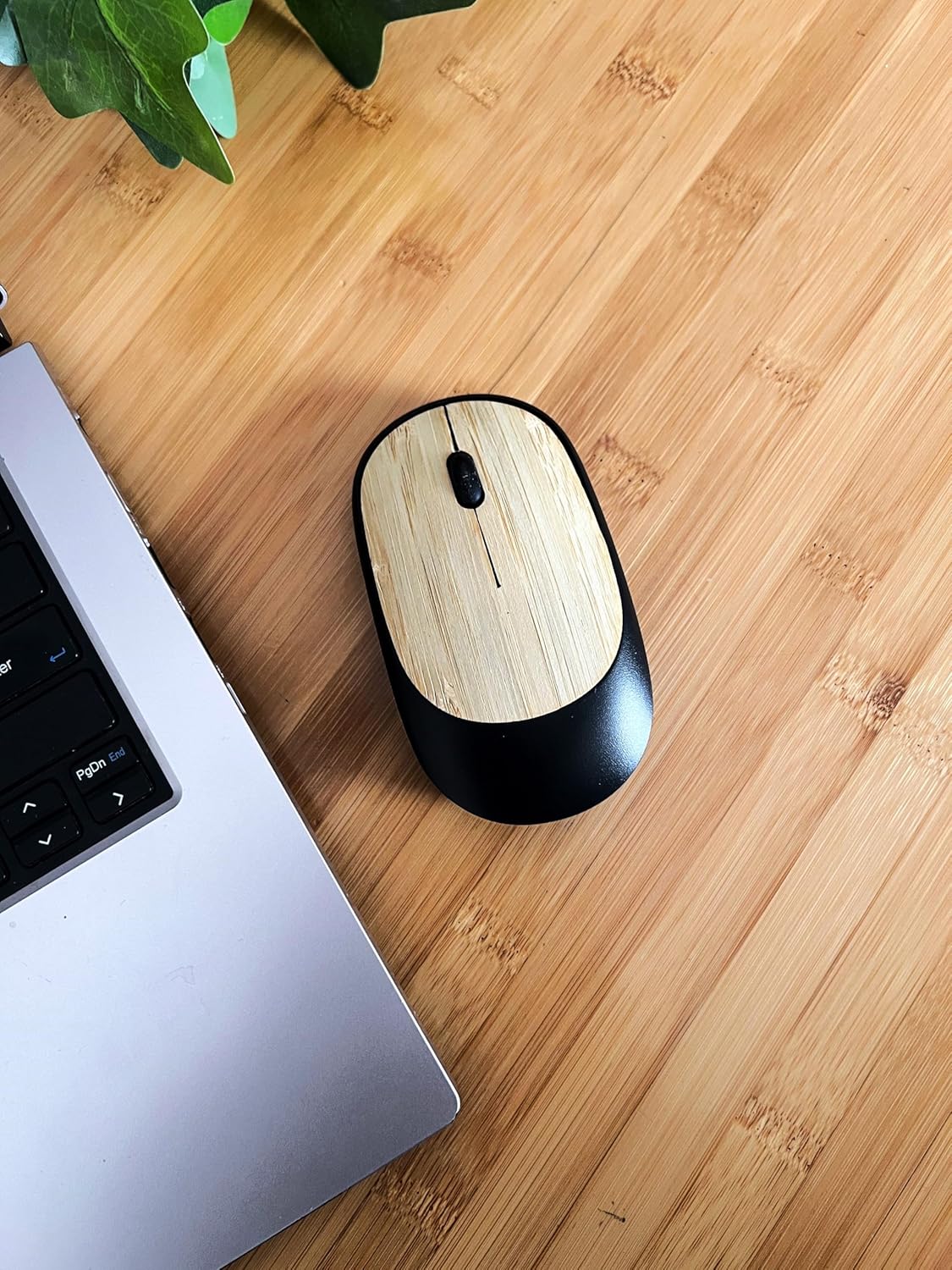 ECO MOUSE – Bamboo Wireless Mouse (Black)