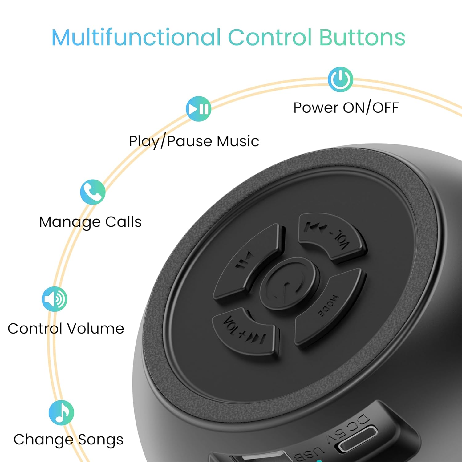 Ambrane MiniPod – Compact Wireless Bluetooth Speaker - 1346