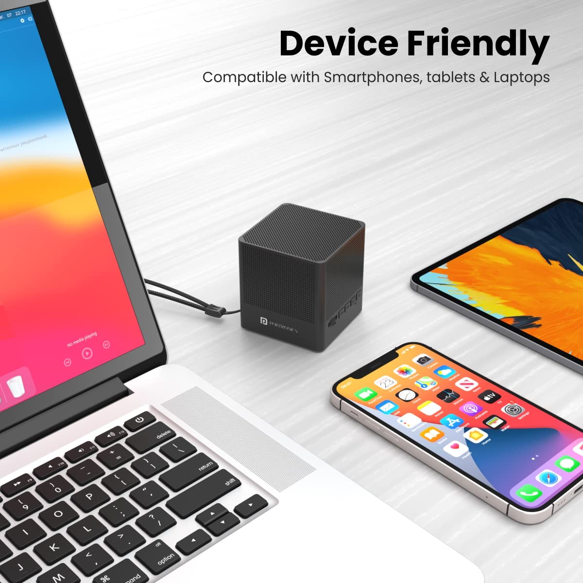 Portronics Bounce 2 – 5W Portable Bluetooth Speaker