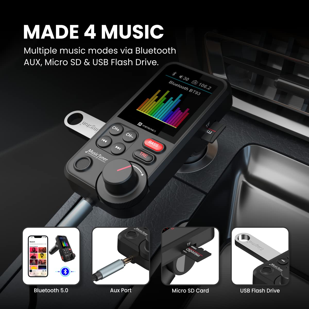 PORTRONICS AUTO ONE SMART CAR - 1516