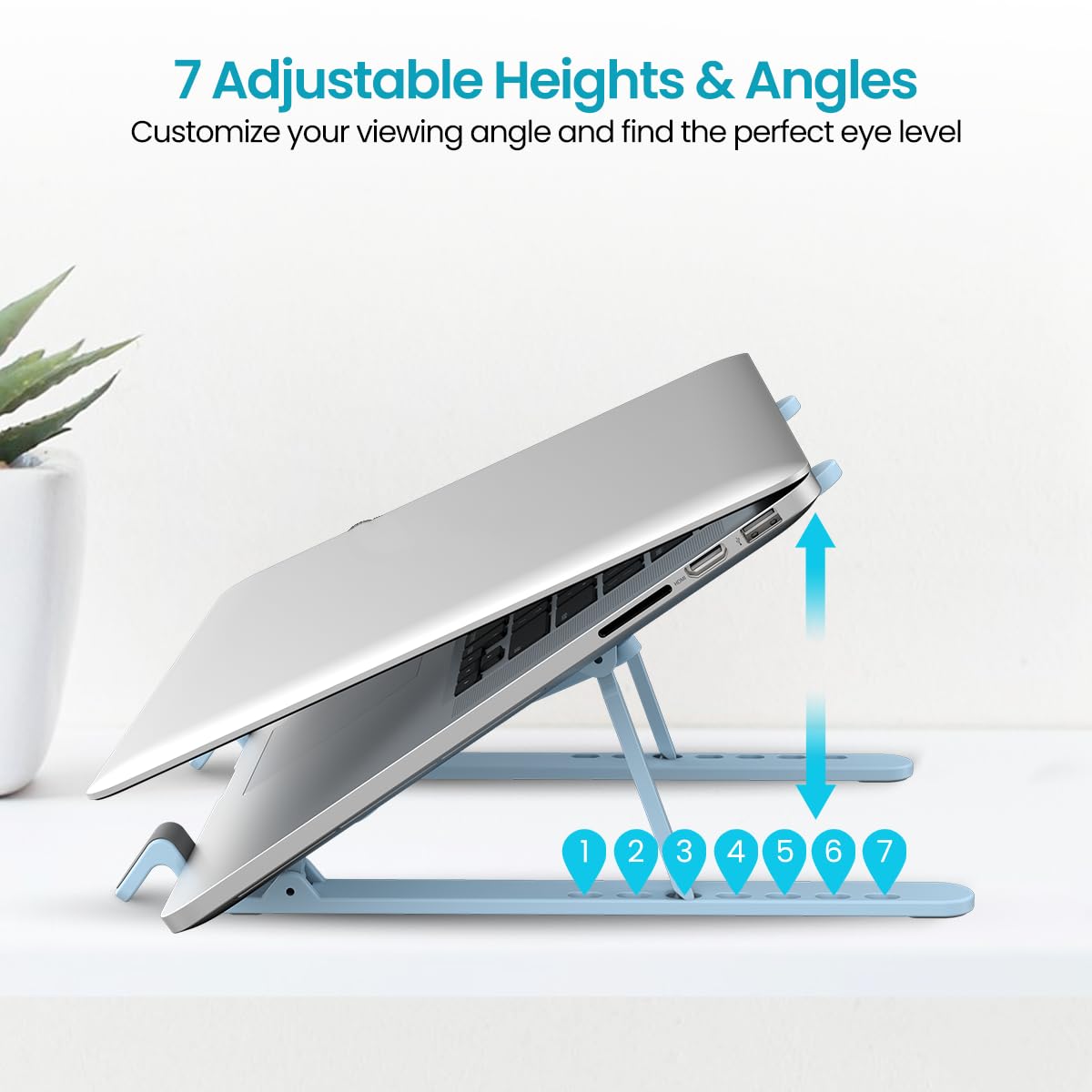 PORTRONICS MY BUDDY K LITE – Foldable Laptop Stand - 1572