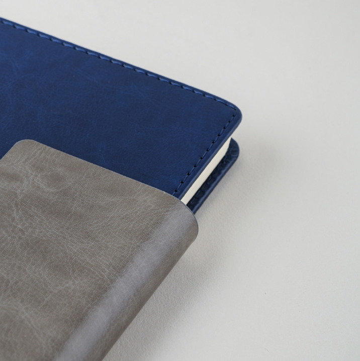 LEATHERIDER THERMOMAG NOTEBOOK -BLUE - 215