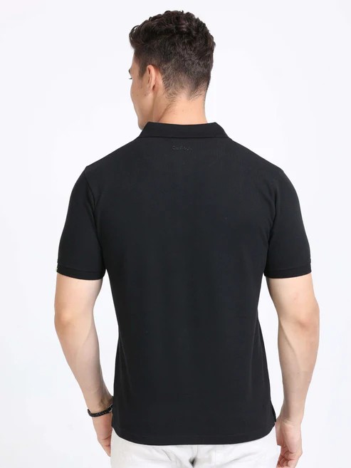 Sustainable Polo T-Shirt – Black | EcoSmart Collection - 251