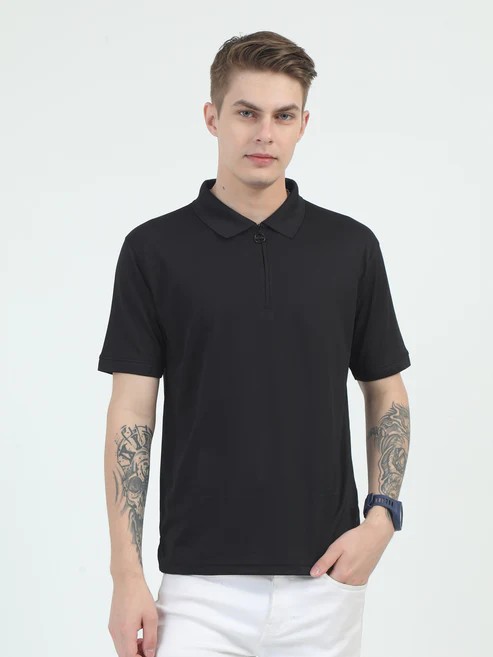 Quick Dry Polo T-Shirt – Timeless Solid | Performance Meets Comfort