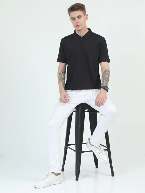 Quick Dry Polo T-Shirt – Timeless Solid | Performance Meets Comfort - 278