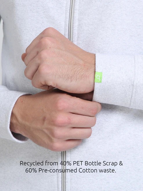 Sustainable Highneck Zipper Jacket   | Eco-Conscious. Everyday Essential. - 302