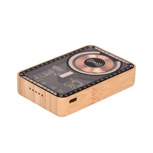 Juniper – Transparent MagSafe Bamboo Power Bank - 716