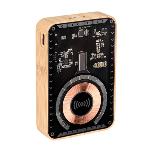 Juniper – Transparent MagSafe Bamboo Power Bank - 717