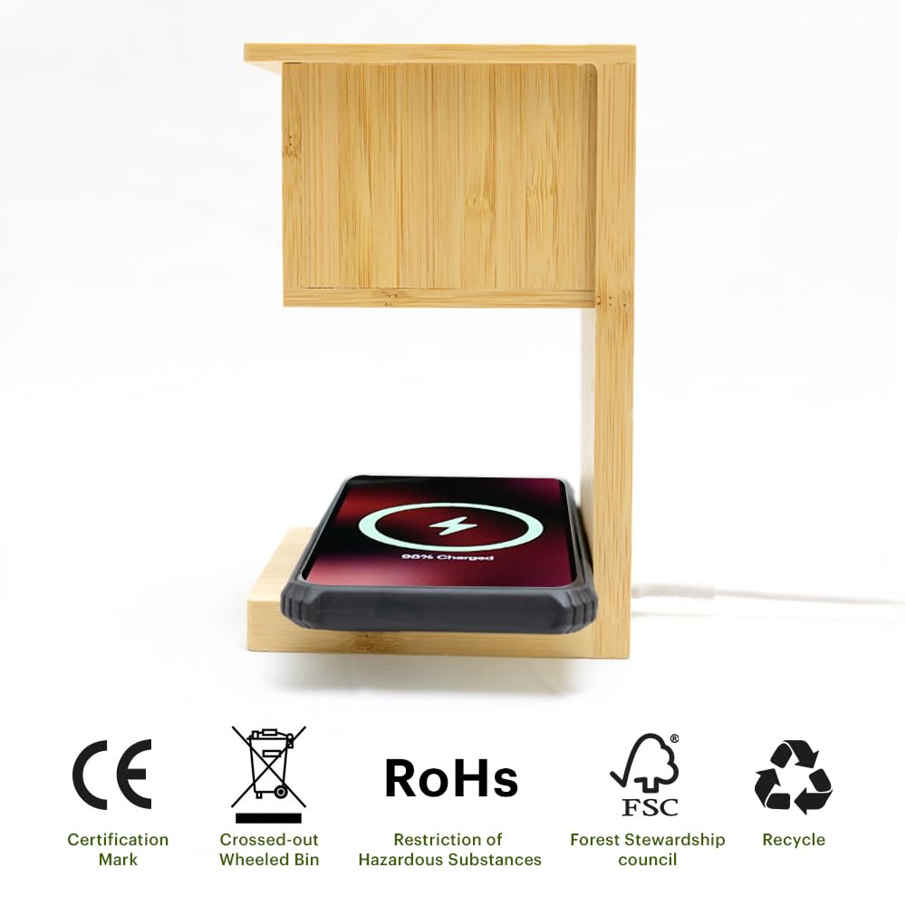 ALDER WIRELESS CHARGER WITH PLANTER - 726