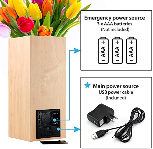 LED Stainery Holder – Eco-Friendly MDF Organizer - 732