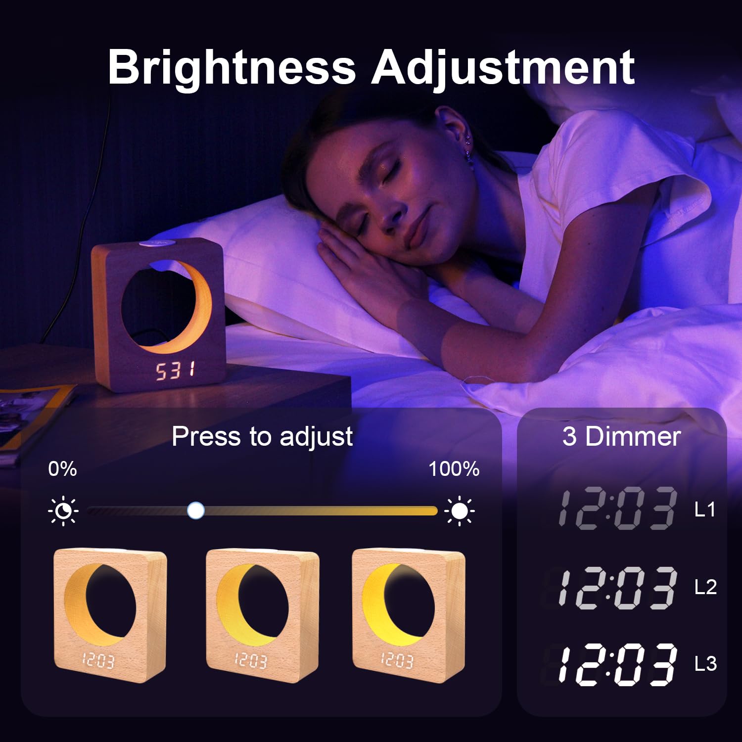 Digi Plant Cum Alarm Clock - 768