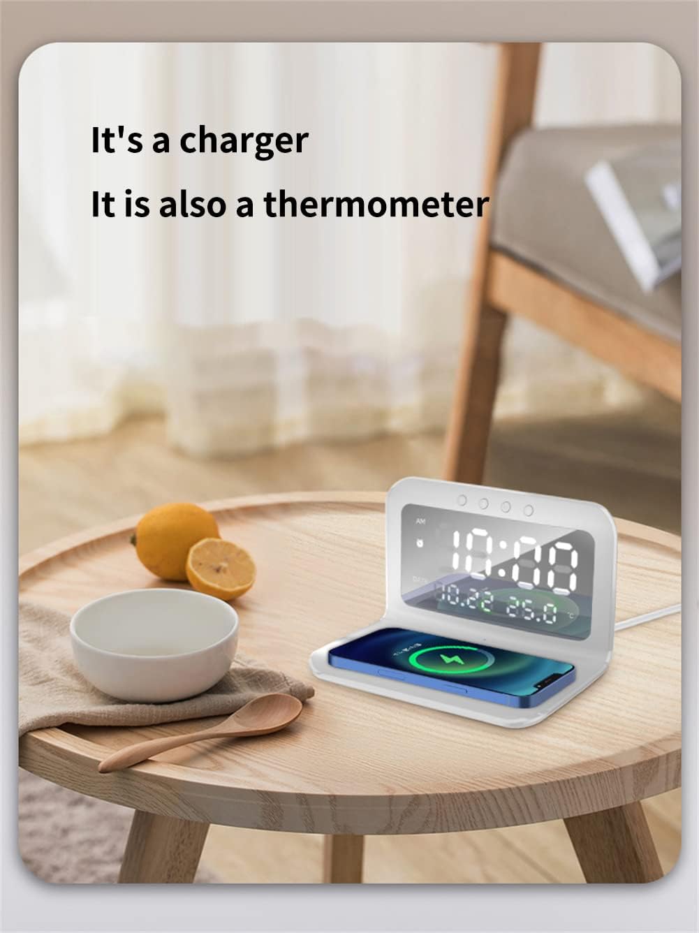 WIRELESS CHARGER – CLOCK - 778