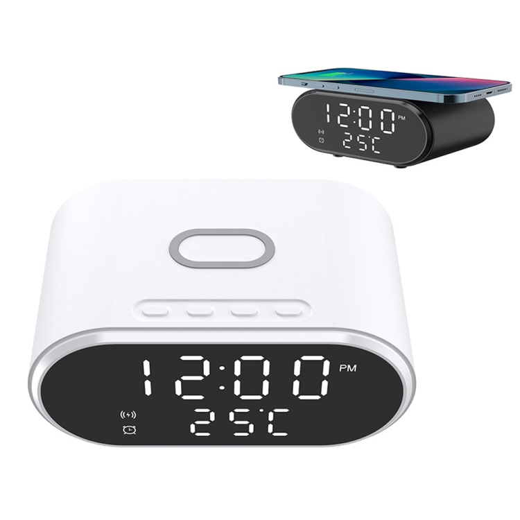 WIRELESS CHARGER & ALARM CLOCK - 800