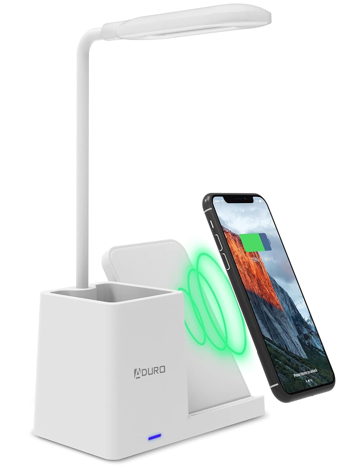 Desk Lamp Cum Wireless Charger