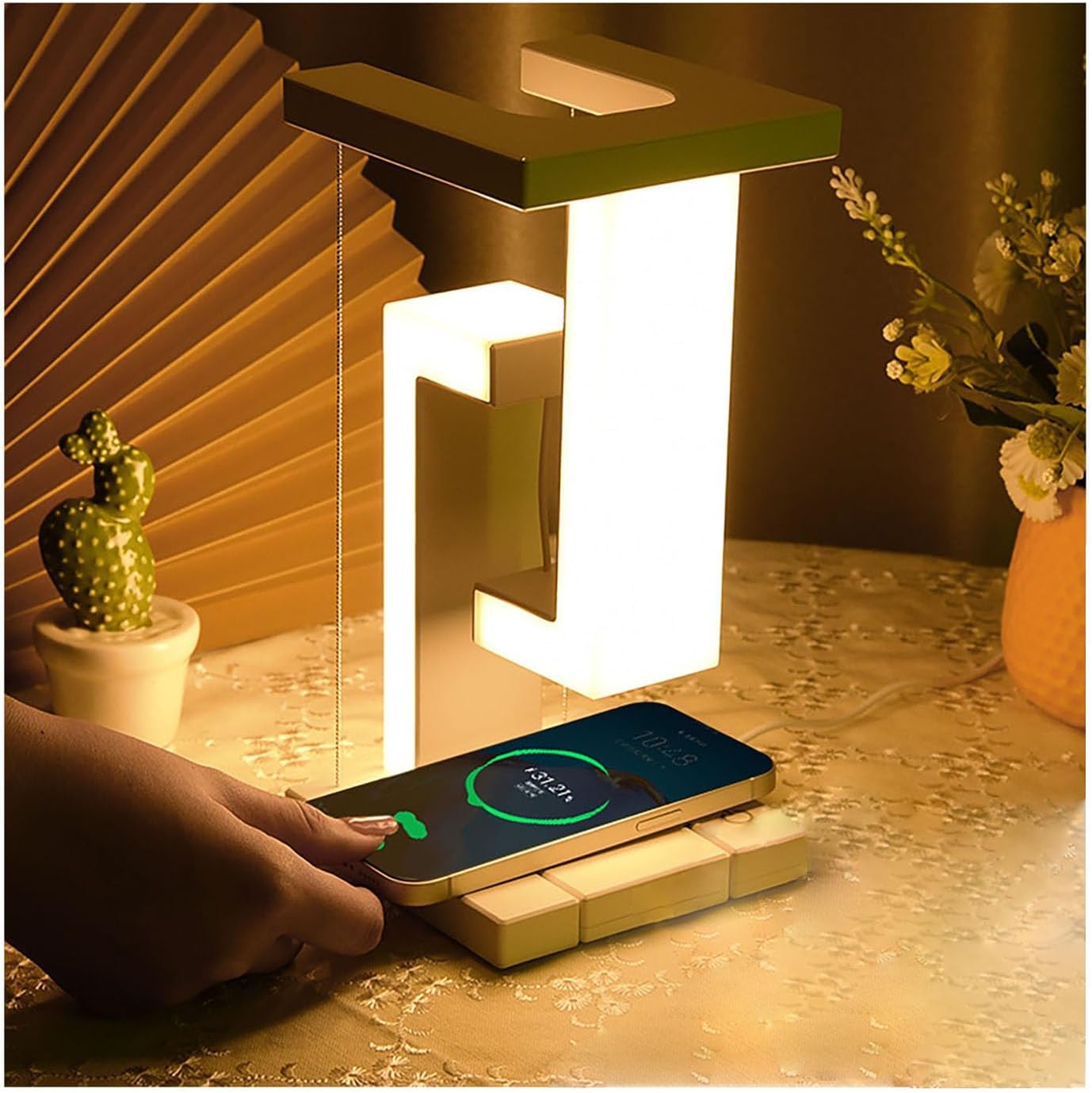 Levitating Mechanics LED Desk Lamp