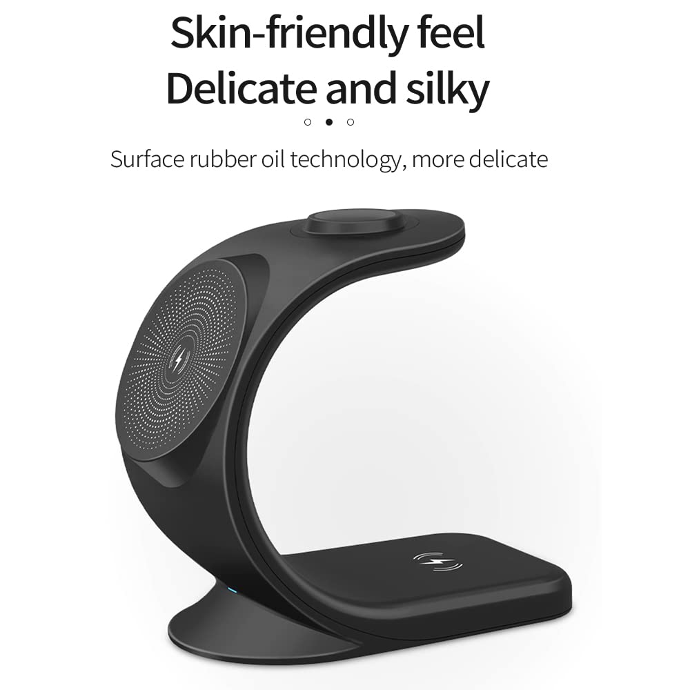 STUFFCOOL - 360 Magnetic 3-in-1 Wireless Charging Station - 853