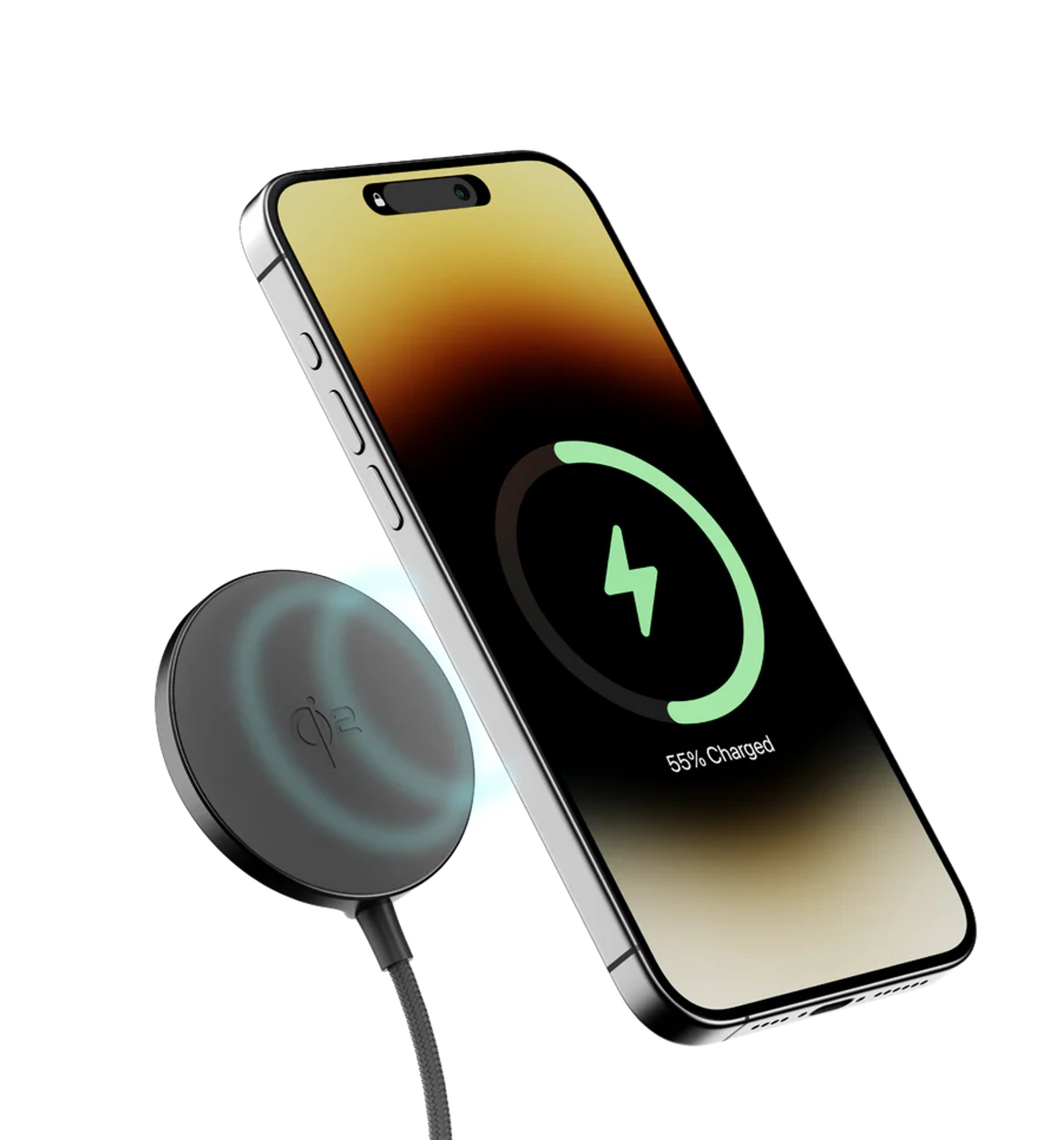 Ambrane AeroSynQ B 15W Qi2 Magnetic Wireless Charger