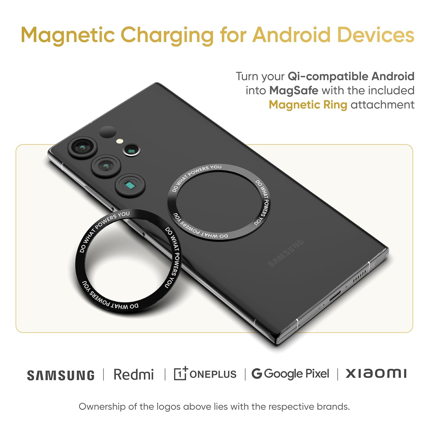 Ambrane AeroSynQ S2 15W Qi2 Wireless Charger & Mobile Stand - 969