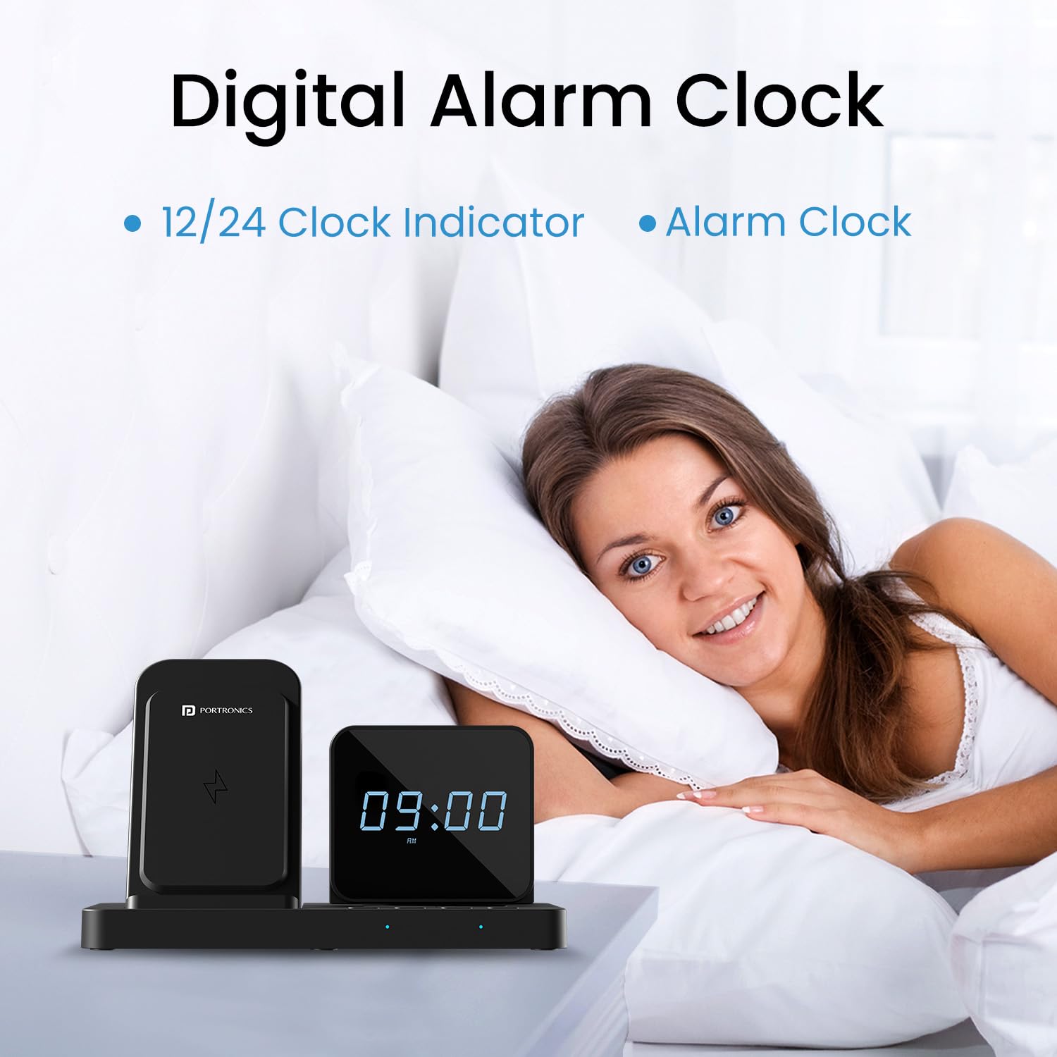 Portronics Bella  Wireless Charger - 976